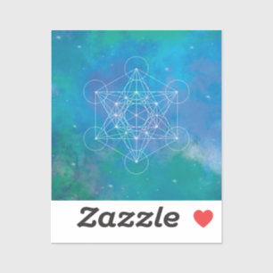 Pegatina Metatrón, chakra, zen, geométrico sagrado, ángel
