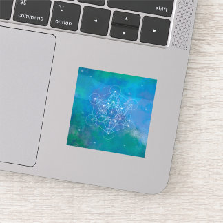 Pegatina Metatron’s Cube Sacred Geometry