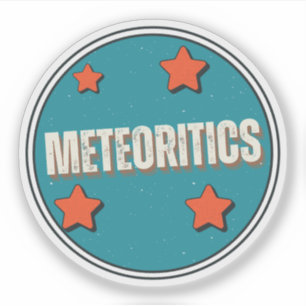 Pegatina Meteorítica