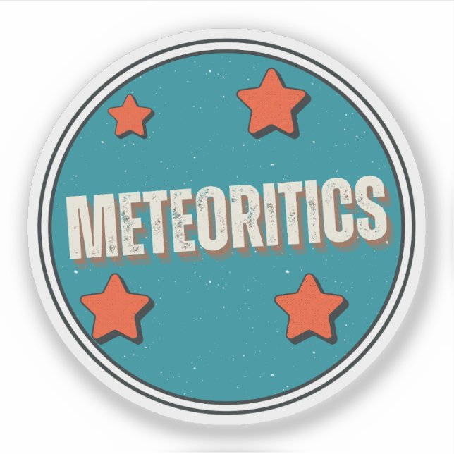 Pegatina Meteorítica (Anverso)