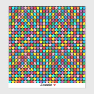 Pegatina Métodos multicolores