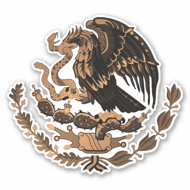 Pegatina México (Anverso)