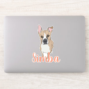 Pegatina Mezcla de boxer personalizada