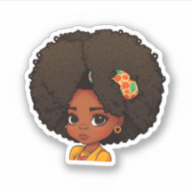 Mi afro - pelo natural - regalo afrocéntrico