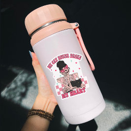 Pegatina Mi gato anti-San Valentín nunca rompió mi vinílico