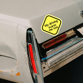 Pegatina Mi manejo me asusta demasiado