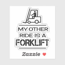 Mi otra travesía es una carretilla elevadora