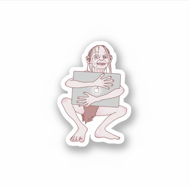 Pegatina Mi Precioso MacBook (Anverso)