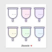 Mi primer periodo de cuchara menstruales de arcoir