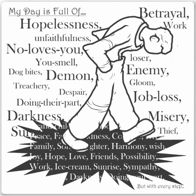 Pegatina Mi Ruta Es Mi Propia2 (Anverso)