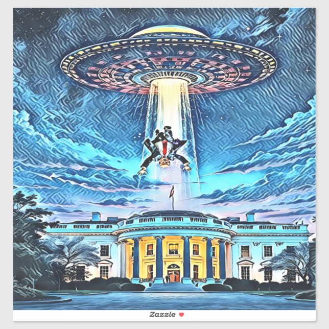 Pegatina Mi sueño americano (Hoja)