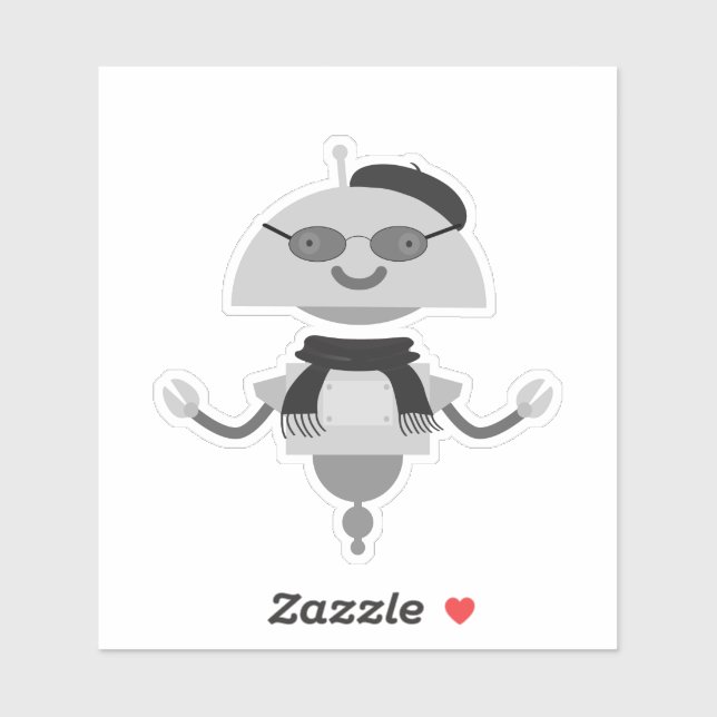 Pegatina Mia french (Hoja)