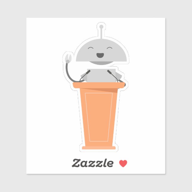 Pegatina Mia hablando (Hoja)