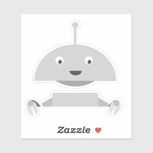 Pegatina Mia peeking (Hoja)