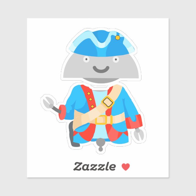 Pegatina Mia pirate 2 (Hoja)