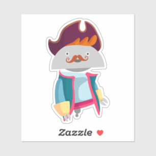 Pegatina Mia pirate 3