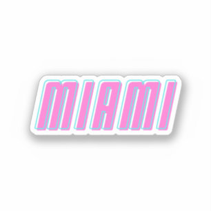 Pegatina Miami