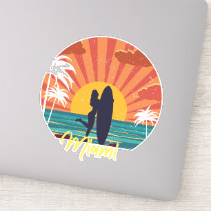 Pegatina Miami Beach