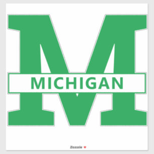 Pegatina Michigan