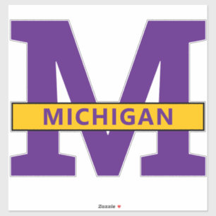 Pegatina Michigan