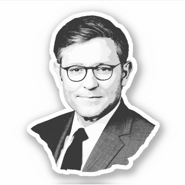 Pegatina Mike Johnson (Anverso)