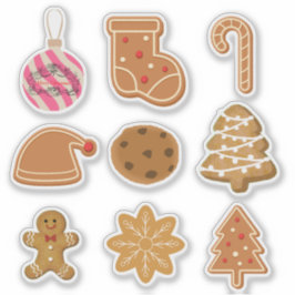 Pegatina Mikitiez pan de jengibre galletasdenavidadyleche s