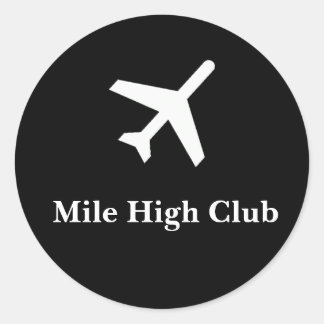 Pegatina Mile High Club