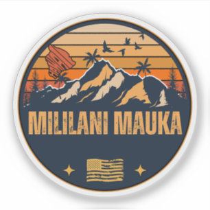 Pegatina Mililani Mauka, Hawái