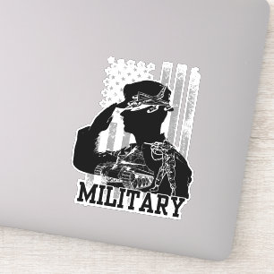 Pegatina Militar