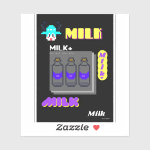 Pegatina Milk 2024