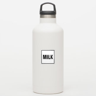 Pegatina “MILK” Label Sticker – Minimalist design