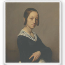Millet - Retrato de Louise-Antoinette Feuardent