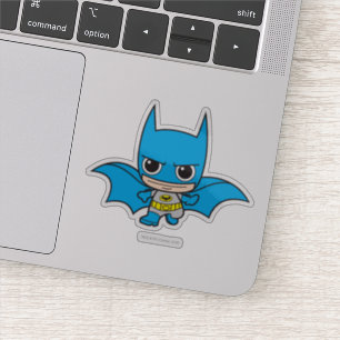 Pegatina Mini Batman en ejecución