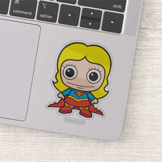 Pegatina Mini Supergirl (Detalle)