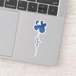 Pegatina Minimalism Simple Flower Vinyl Sticker