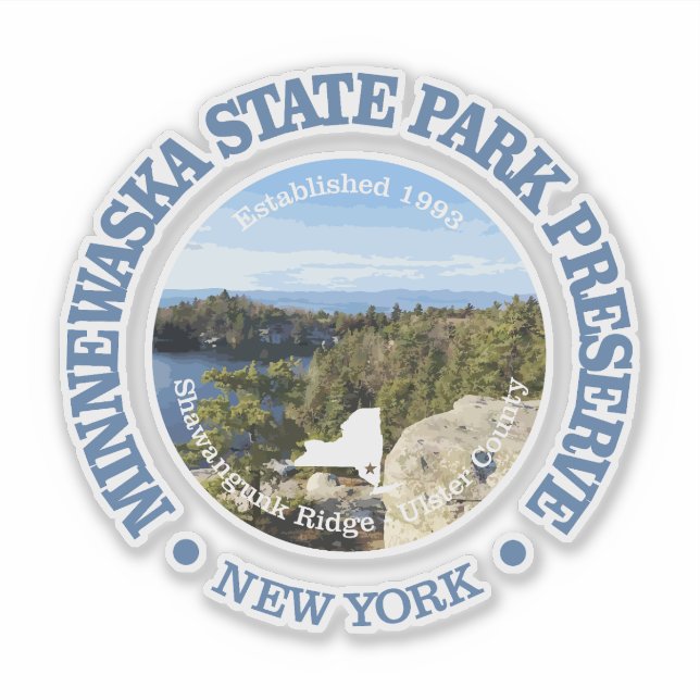 Pegatina Minnewaska SP (Anverso)