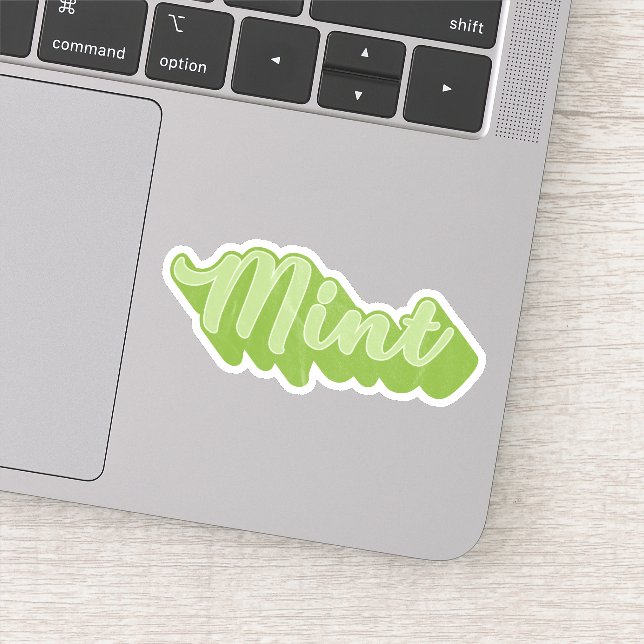 Pegatina MINT, Manchester, dialecto jerga inglesa (Detalle)