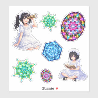 Pegatina Mirabella & Kaleidoscope Magic – Colorful Mandala 