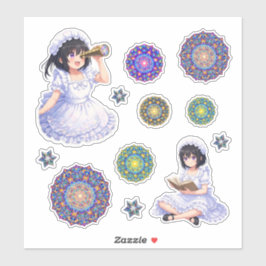 Pegatina Mirabella’s Kaleidoscope Dreams – Magical Mandala 