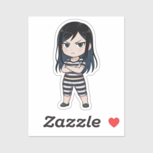 Pegatina Mirada Chibi Dom de Mari Kurihara
