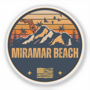Pegatina Miramar Beach, Florida 