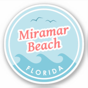 Pegatina Miramar Beach Florida