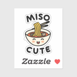 Pegatina Miso Cute Soup Lover