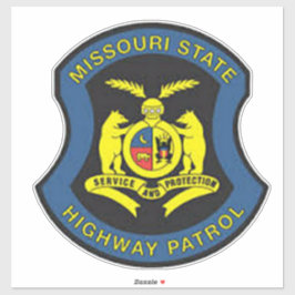 PEGATINA MISOURI STATE HIGHWAY PATROL