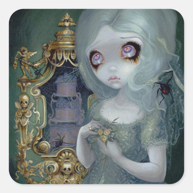 pegatina "Miss Havisham" (Anverso)