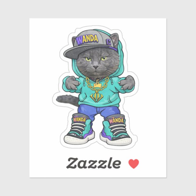 Pegatina  Miss Wanda Sticker! 💖 (Hoja)