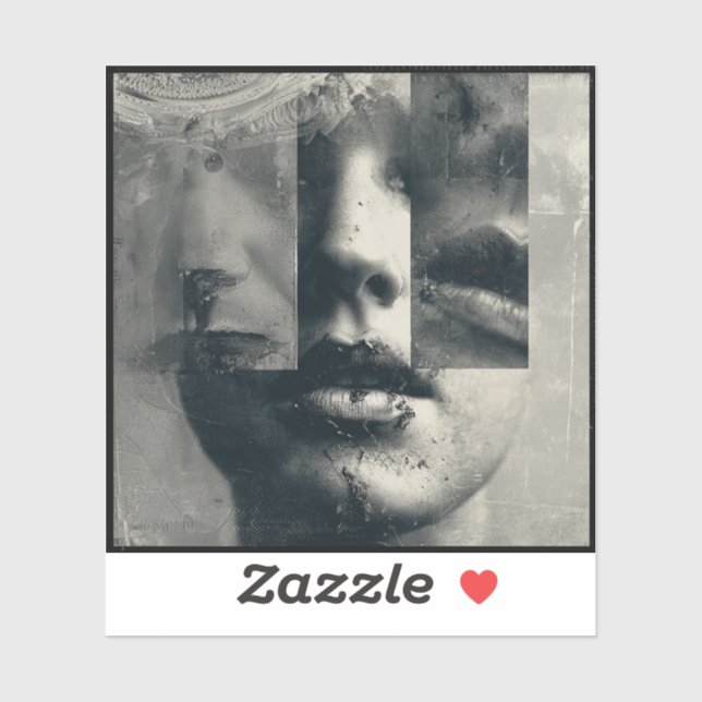 Pegatina Missed Kisses — Gothic Fine Art (Hoja)