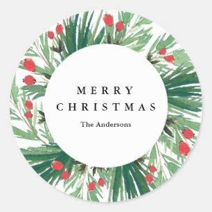 Pegatina Mistletoe Holiday