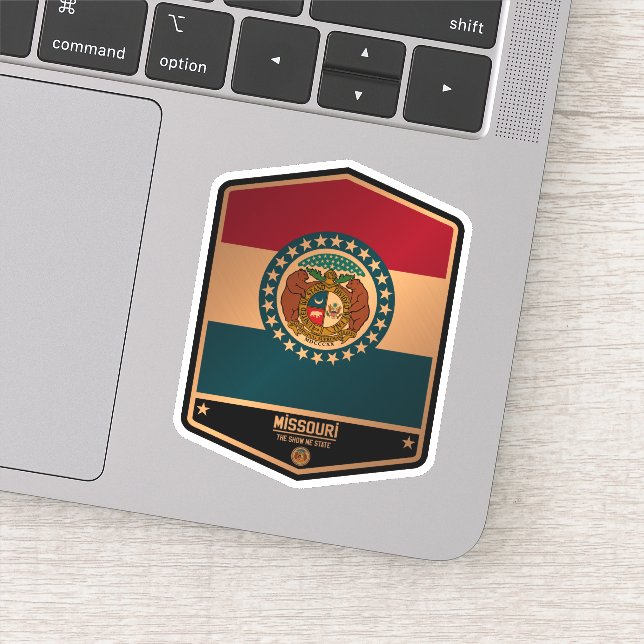 Pegatina Misuri (Detalle)