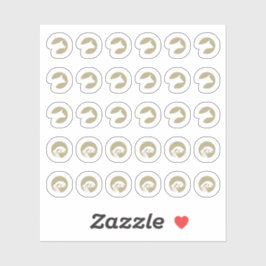 Pegatina Mix Beef Fish Wedding Place Meal Choice 